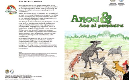 Komik Anoa & Aco Si Pemburu