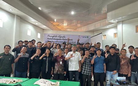 BBKSDA Sulawesi Selatan Gelar Pelatihan Peningkatan Kapasitas Kelembagaan Kelompok Pemberdayaan Masyarakat