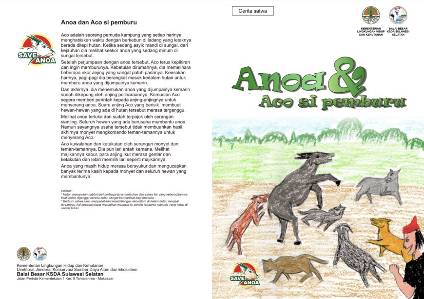 Komik Anoa & Aco Si Pemburu