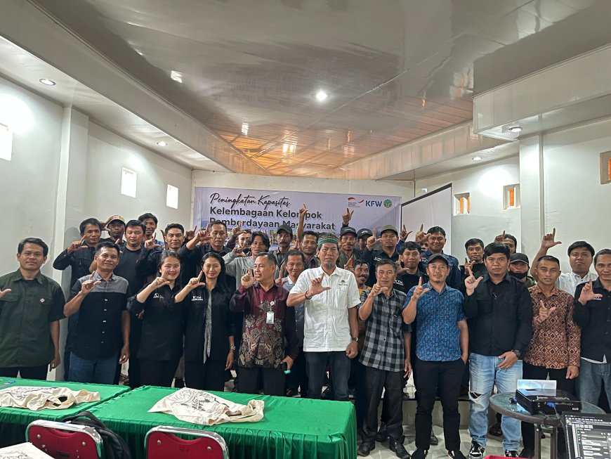 BBKSDA Sulawesi Selatan Gelar Pelatihan Peningkatan Kapasitas Kelembagaan Kelompok Pemberdayaan Masyarakat