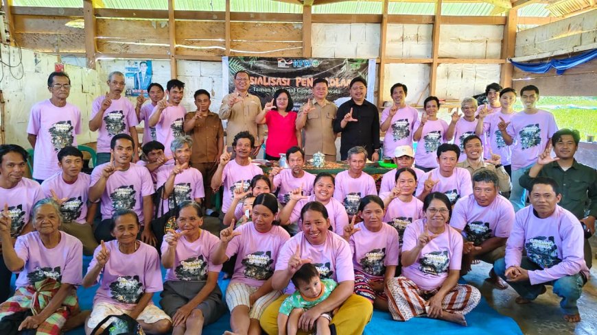 BBKSDA Sulsel Gali Aspirasi Masyarakat Penyangga Taman Nasional Gandang Dewata